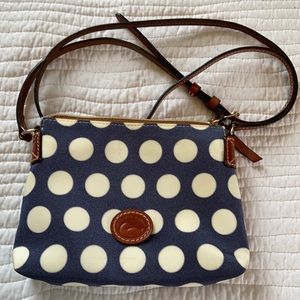 Dooney & Bourke Polka Dot Crossbody Purse